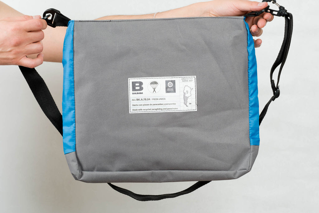 crossbody bag blue morral g BAUMM