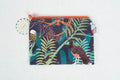 flat zipper pouch Colombian birds BOGOTÁ CHIRRIADAS