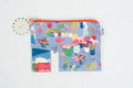 flat zipper pouch Colombian flower market BOGOTÁ CHIRRIADAS