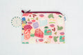 flat zipper pouch Colombian market square BOGOTÁ CHIRRIADAS