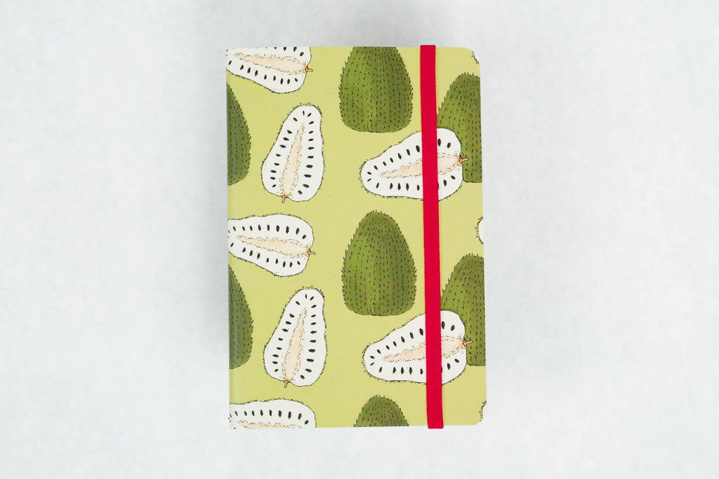 small pocket notebook soursop Colombian guanábana BOGOTÁ CHIRRIADAS