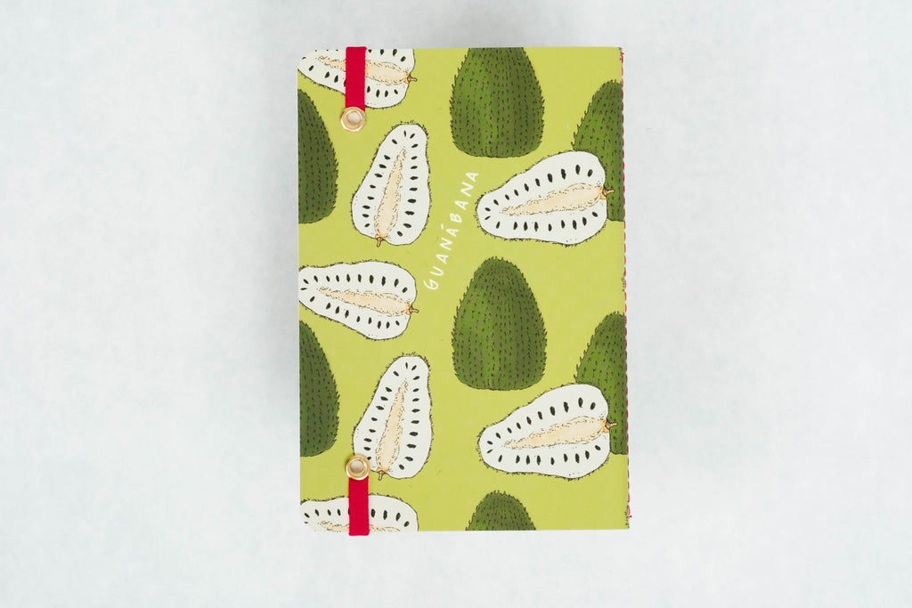 small pocket notebook soursop Colombian guanábana BOGOTÁ CHIRRIADAS