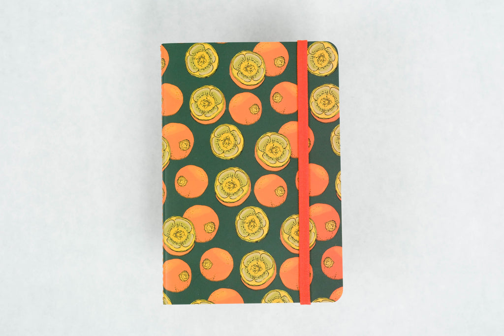 small pocket notebook Colombian lulo BOGOTÁ CHIRRIADAS