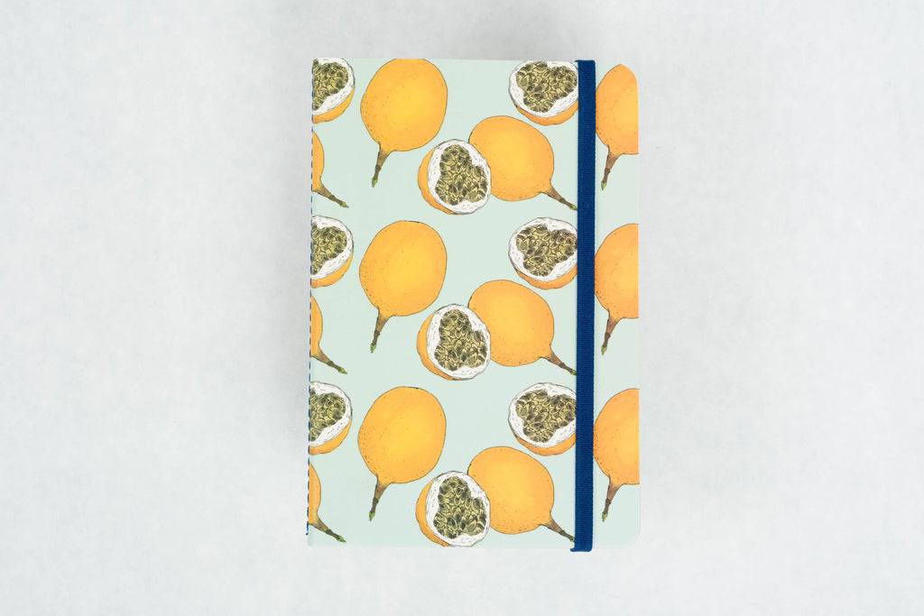 small pocket notebook passion fruit Colombian granadilla BOGOTÁ CHIRRIADAS