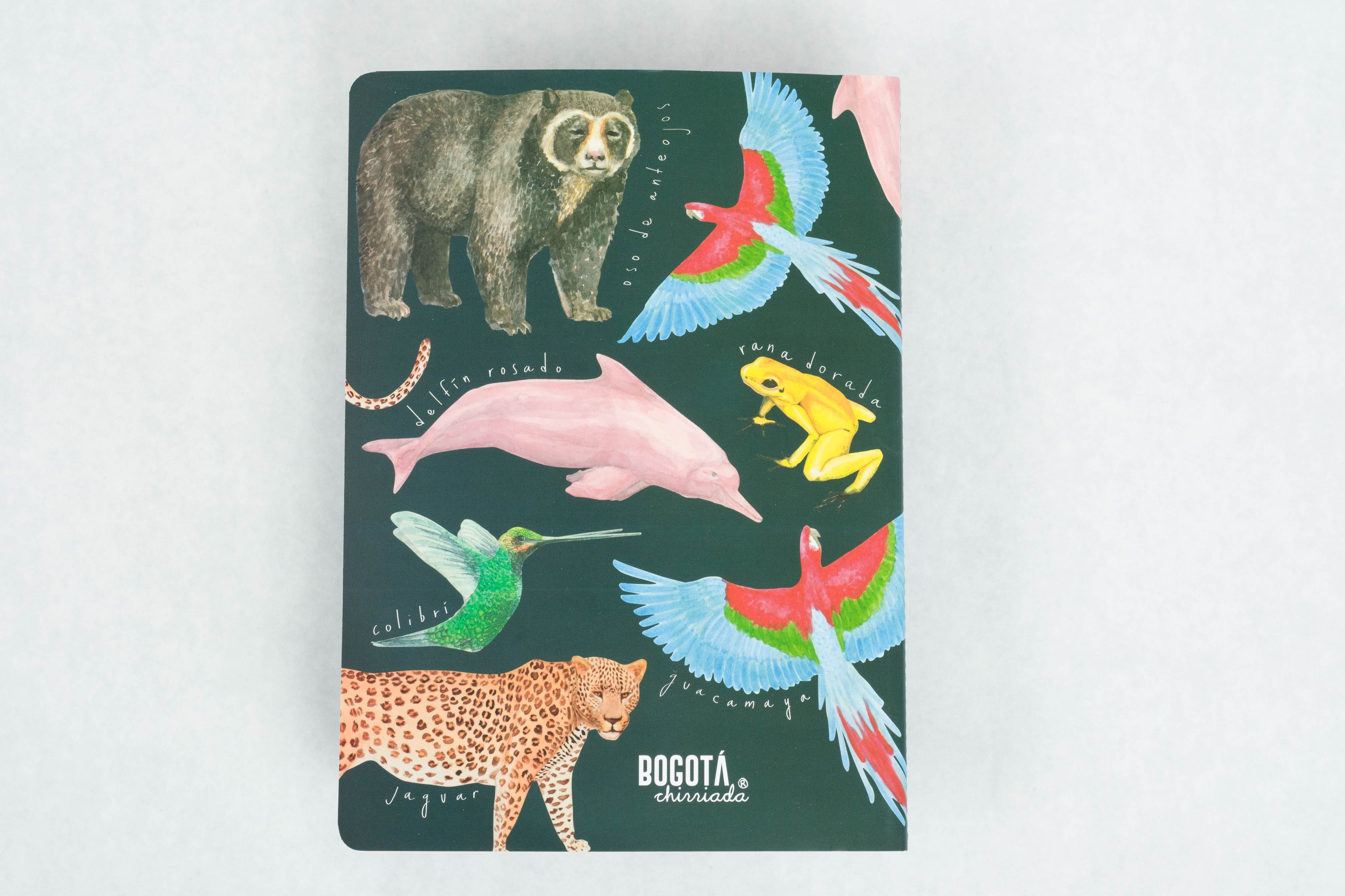 medium notebook Colombian fauna BOGOTÁ CHIRRIADAS