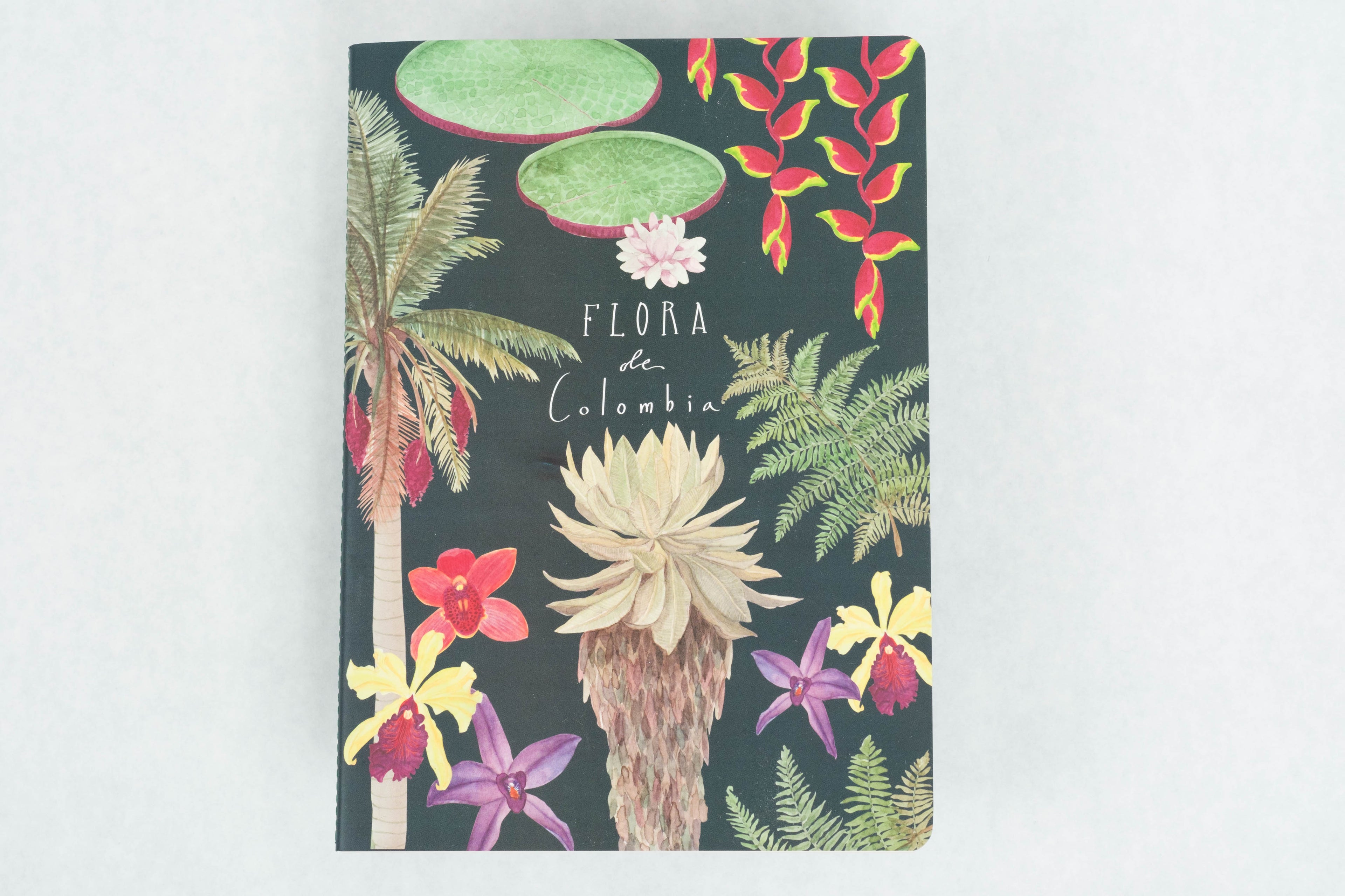 medium notebook Colombian flora BOGOTÁ CHIRRIADAS