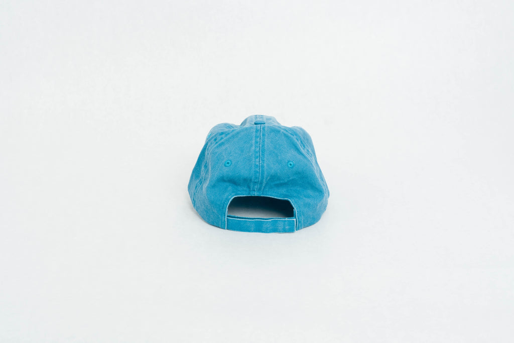 blue dad hat xochipilli BORN IN 69