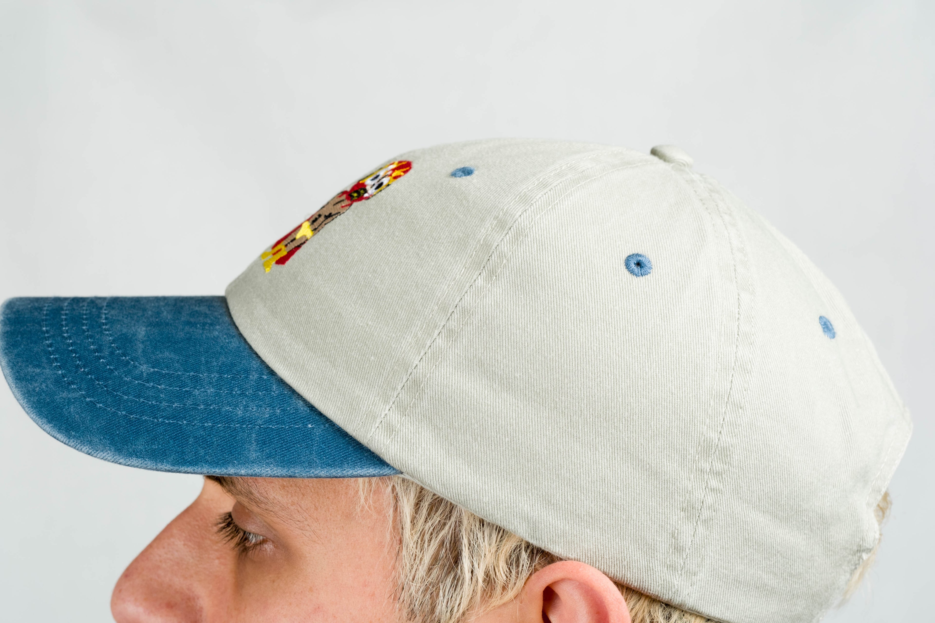 gray beige dad hat luchadores couple BORN IN 69