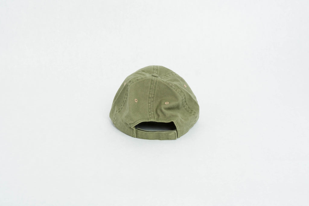 green dad hat xochipilli BORN IN 69