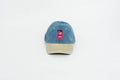 navy blue dad hat xochipilli BORN IN 69