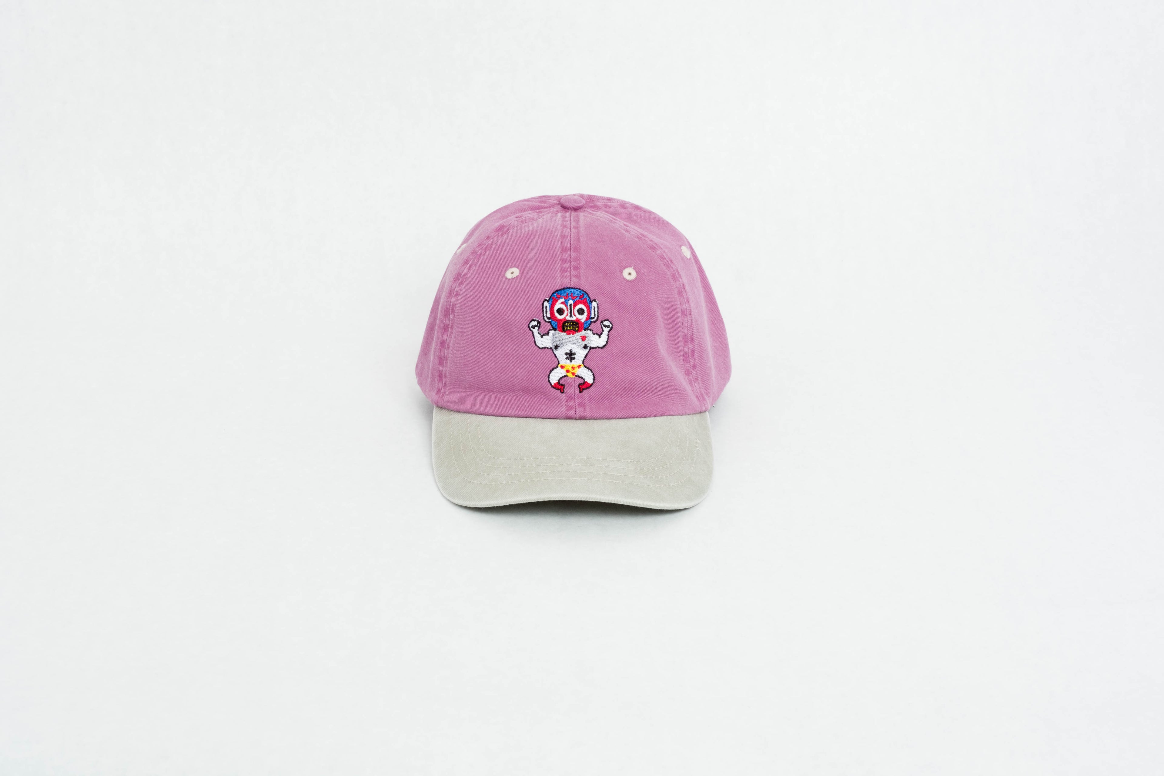 magenta dad hat luchador BORN IN 69