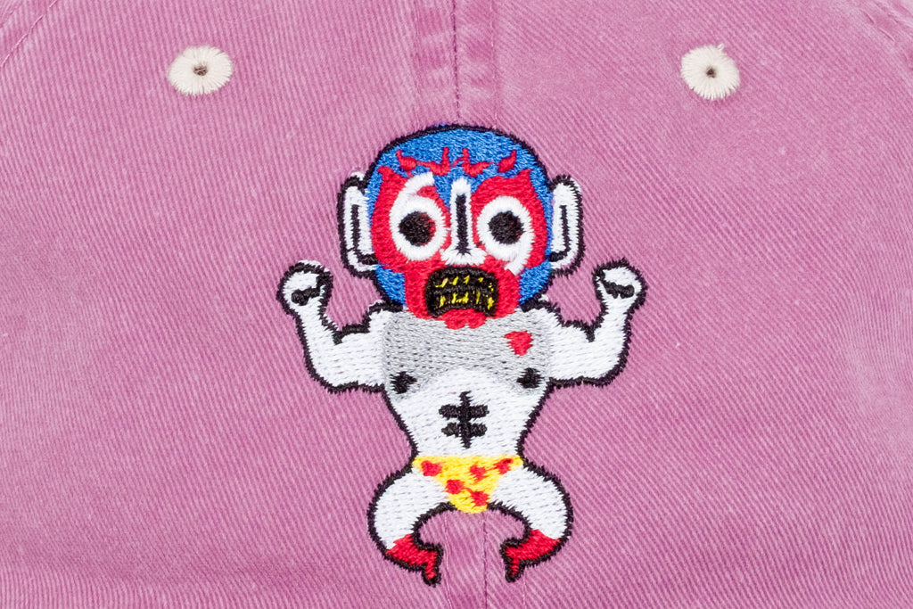 magenta dad hat luchador BORN IN 69