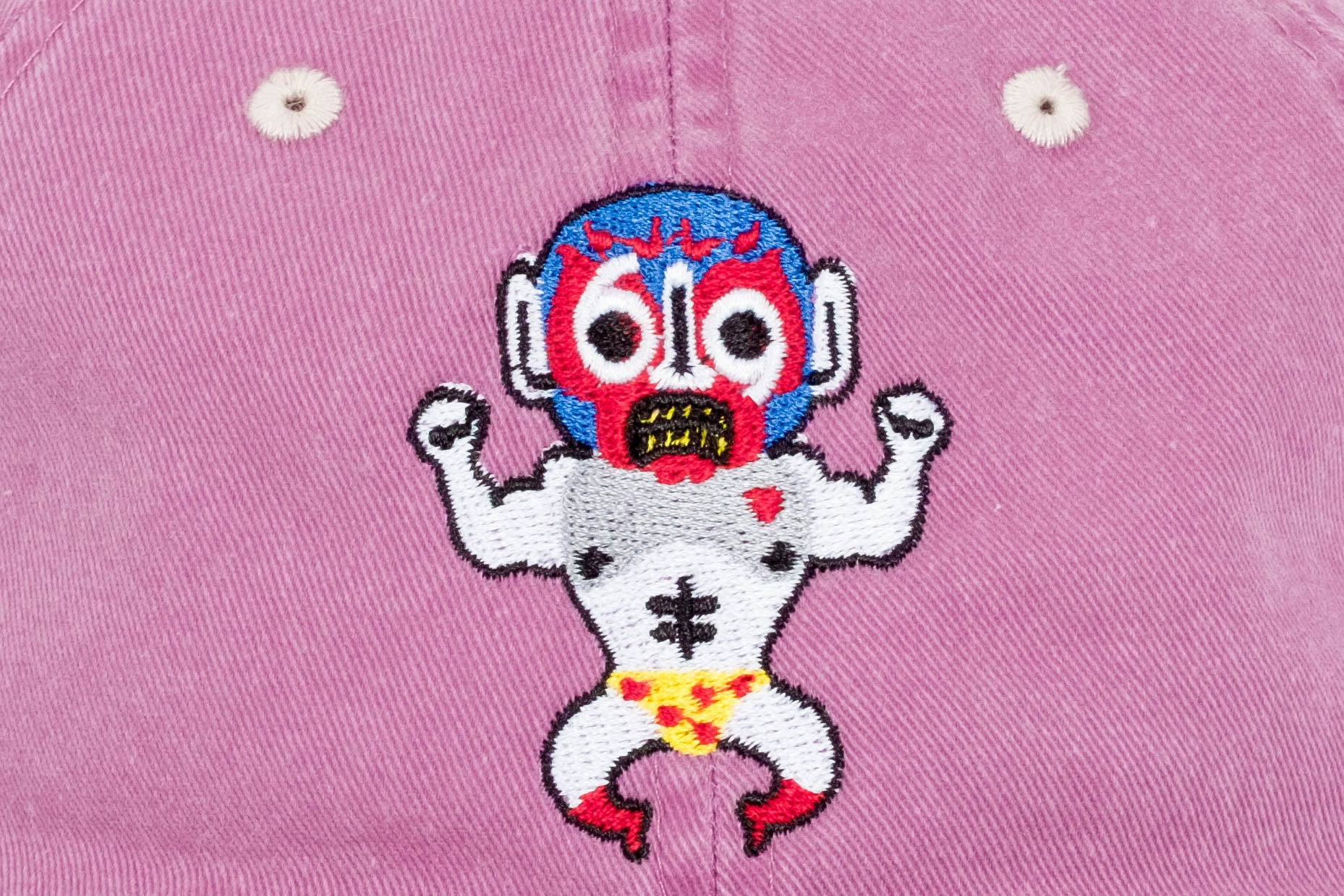 magenta dad hat luchador BORN IN 69