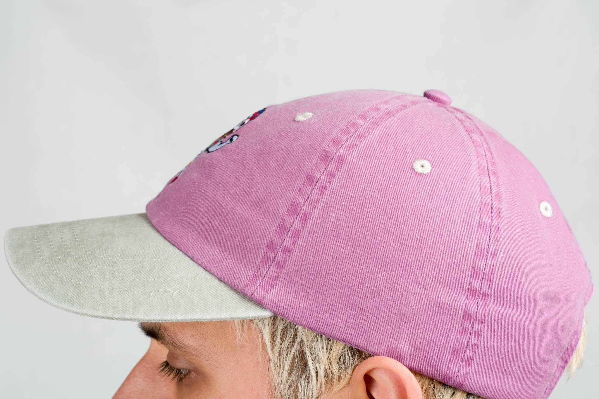 magenta dad hat luchador BORN IN 69