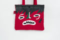 quilted red tote bag diablo BORN IN 69