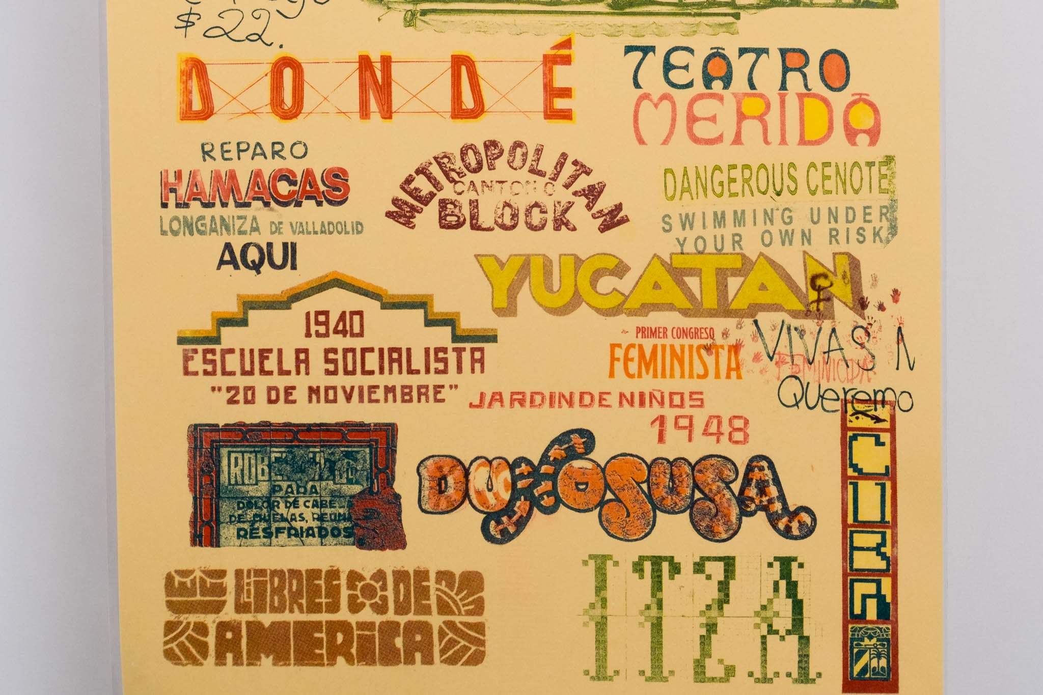 print letreros callejeros de Mérida RICARDO CARDONA