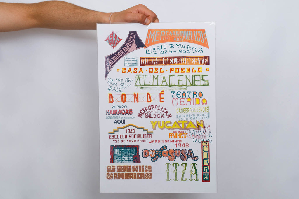 print letreros callejeros de Mérida RICARDO CARDONA