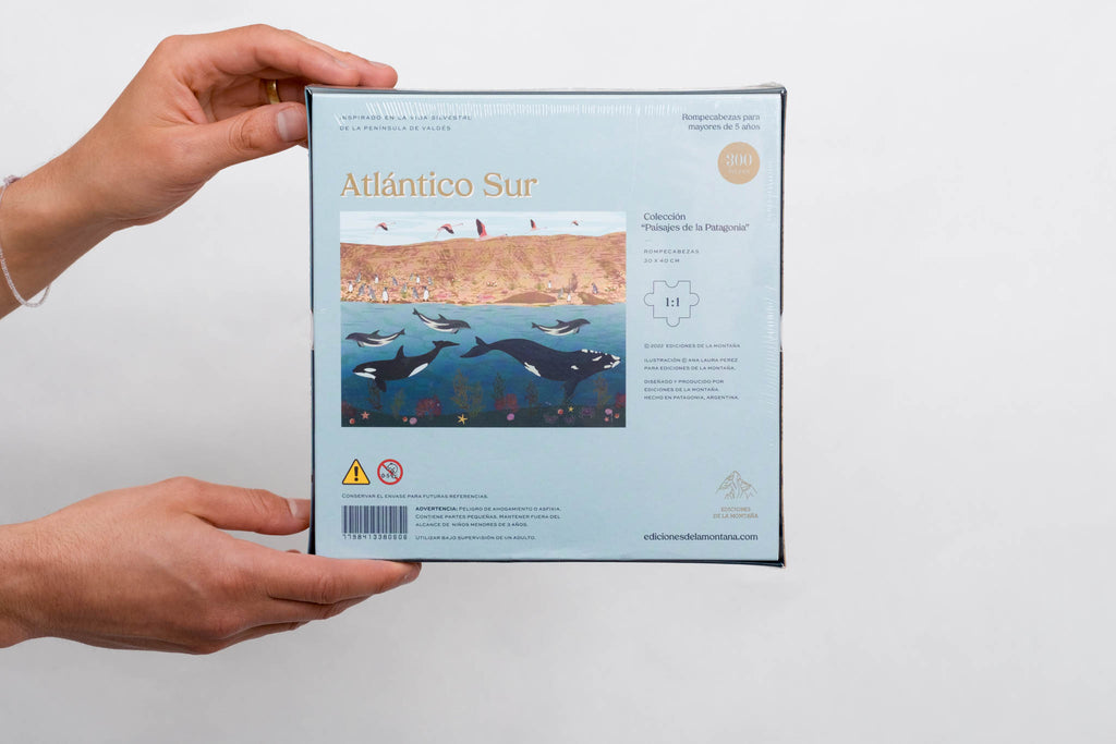 300-piece puzzle game South Atlantic EDICIONES DE LA MONTAÑA