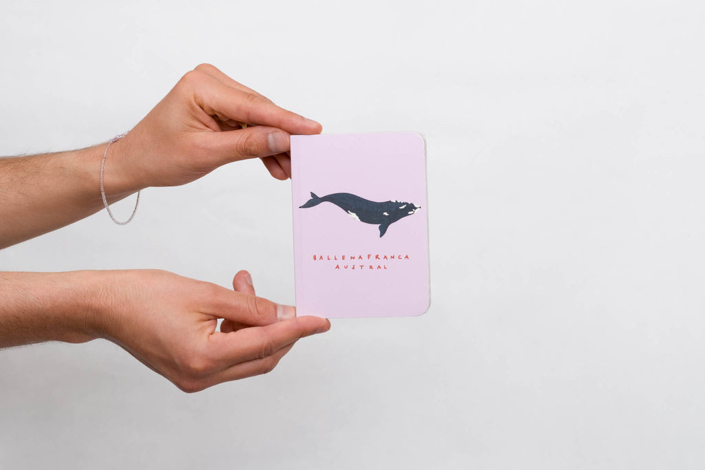 small notebook ballena franca austral EDICIONES DE LA MONTAÑA