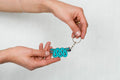 keychain seripeinte bicéfala FAMOSÍSIMA