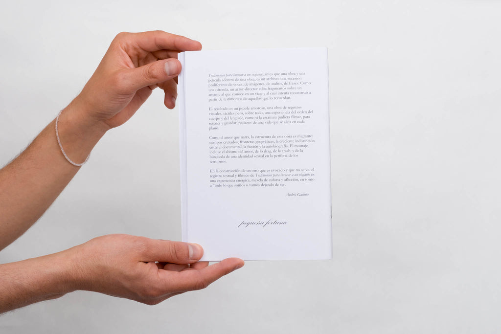 book testimonios para invocar a un viajante PATRICIO RUIZ