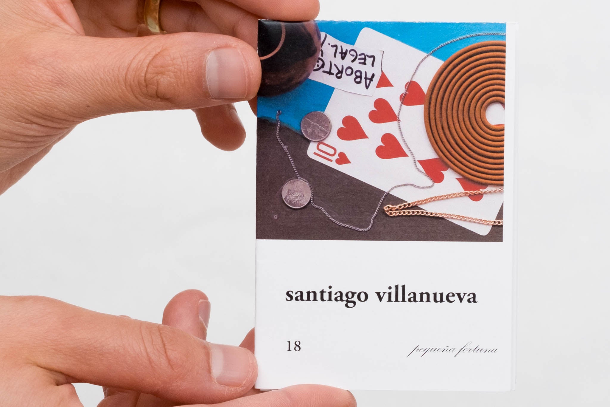 zine SANTIAGO VILLANUEVA 18 PEQUEÑA FORTUNA